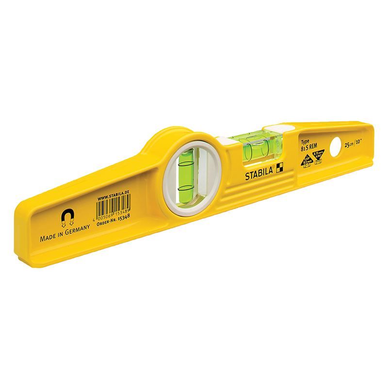Stabila 81S REM Rare Earth Magnetic Torpedo Level 25cm Stabila - RockBottom Nothampton