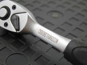 Faithfull Quick Release Ratchet Handle - 3/8in Square Drive Faithfull - RockBottom Northampton