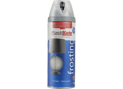 Plastikote Twist & Spray Glass Frosting 400ml PlastiKote - RockBottom Nothampton