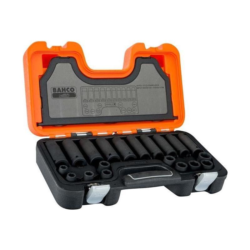 Bahco D-DD/S20 1/2in Drive Impact Socket Set, 20 Piece Bahco - RockBottom Northampton