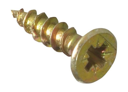 Forgefix Multi-Purpose Pozi Compatible Screw CSK ST ZYP 3.0 x 15mm Box 200 ForgeFix - RockBottom Northampton