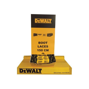 Dewalt Power Tools Polyester/Cotton Boot Laces 150cm In Dispenser (60 Pairs) DeWALT Power Tools - RockBottom Northampton