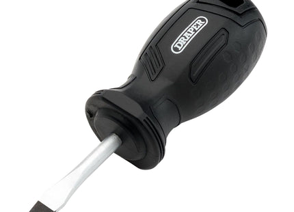 Draper Slotted Hard Grip Screwdriver, 5.5 x 38mm Draper - Town Tools