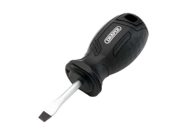 Draper Slotted Hard Grip Screwdriver, 5.5 x 38mm Draper - Town Tools