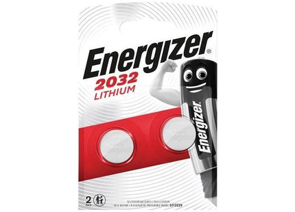 Energizer® CR2032 Coin Lithium Battery (Pack 2) Energizer® - RockBottom Northamptin