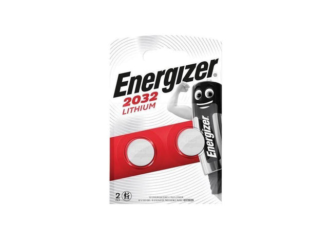 Energizer® CR2032 Coin Lithium Battery (Pack 2) Energizer® - RockBottom Northamptin