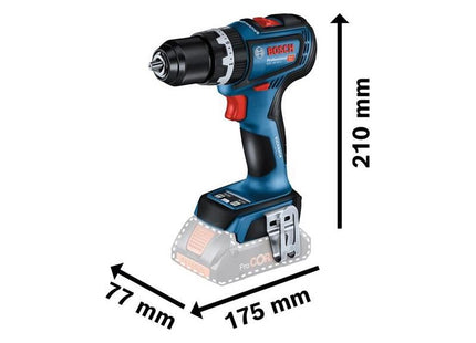 Bosch GSB 18V-90 C Professional Combi Drill 18V 2 x 4.0Ah Li-ion Bosch - RockBottom Northampton