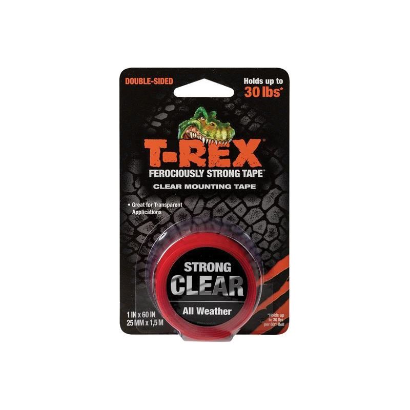 Shurtape T-REX® Clear Mounting Tape 25mm x 1.5m Shurtape - RockBottom Nothampton