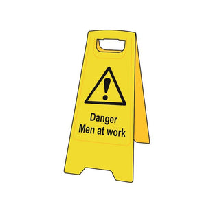 Scan Danger Men At Work - Heavy Duty 'A' Board Scan - RockBottom Nothampton