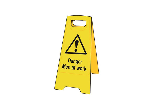 Scan Danger Men At Work - Heavy Duty 'A' Board Scan - RockBottom Nothampton