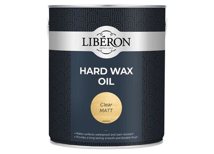 Liberon Hard Wax Oil Clear Matt 2.5 litre Liberon - RockBottom Northampton