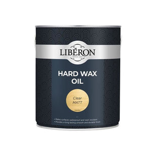 Liberon Hard Wax Oil Clear Matt 2.5 litre Liberon - RockBottom Northampton