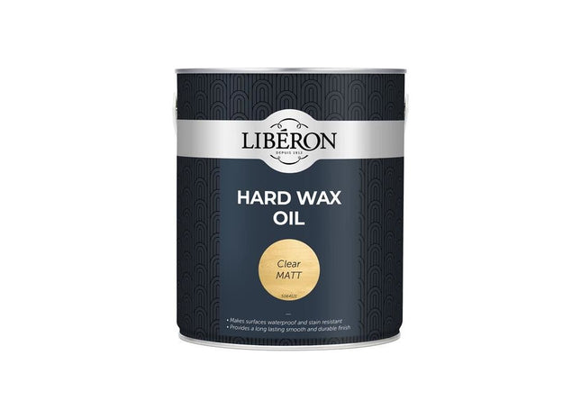 Liberon Hard Wax Oil Clear Matt 2.5 litre Liberon - RockBottom Northampton