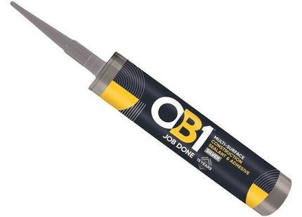 Ob1® Hybrid Sealant & Adhesive Silver 290ml OB1® - RockBottom Nothampton