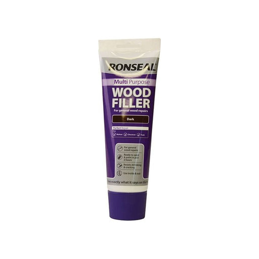 Ronseal Multipurpose Wood Filler Tube Dark 325g Ronseal - RockBottom Nothampton