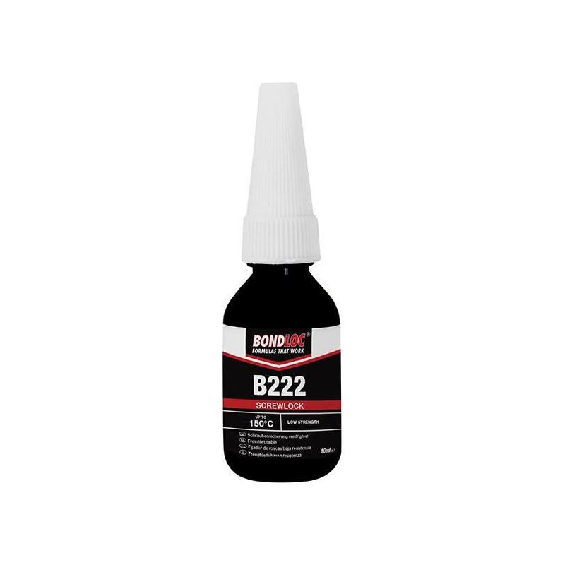 Bondloc B222 Screwlock Low Strength Threadlocker 10ml Bondloc - RockBottom Northampton