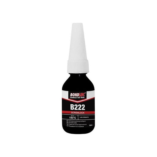 Bondloc B222 Screwlock Low Strength Threadlocker 10ml Bondloc - RockBottom Northampton
