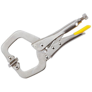 Stanley® Hand Tools Locking C-Clamp with Swivel Tips 285mm STANLEY® Hand Tools - RockBottom Nothampton