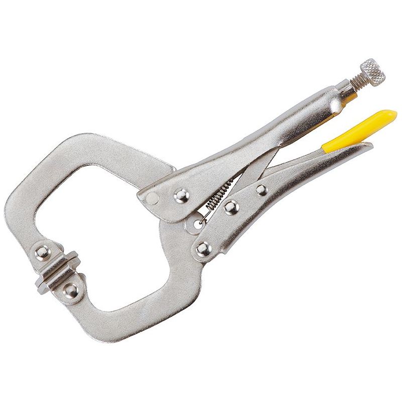Stanley® Hand Tools Locking C-Clamp with Swivel Tips 285mm STANLEY® Hand Tools - RockBottom Nothampton