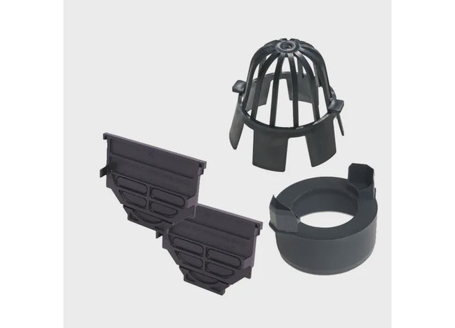 ACO Hexdrain and Raindrain Channel Drain End Caps and Outlet Accessories Pack