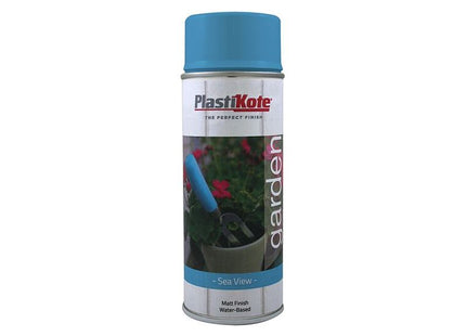 Plastikote Garden Colours Spray Paint Sea View 400ml PlastiKote - RockBottom Nothampton