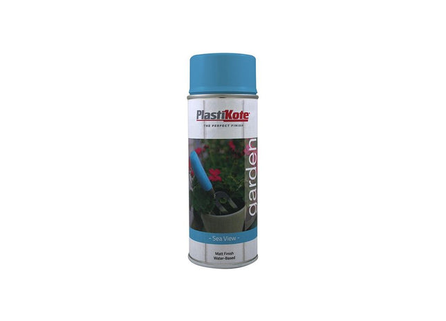 Plastikote Garden Colours Spray Paint Sea View 400ml PlastiKote - RockBottom Nothampton