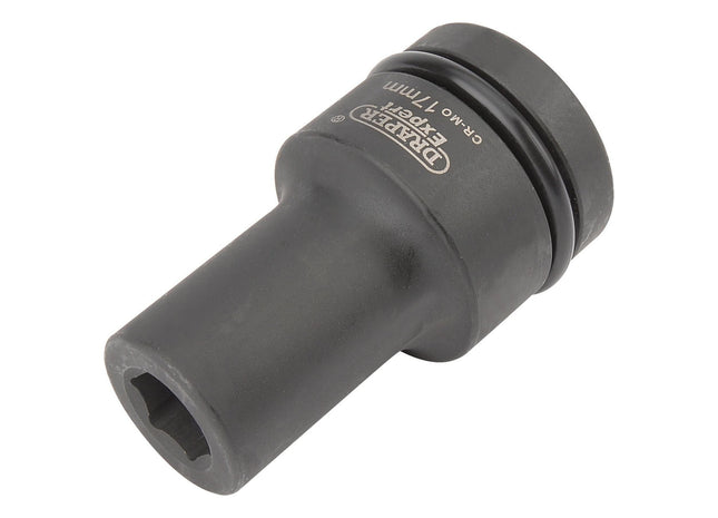 Draper Expert HI-TORQ 6 Point Deep Impact Socket, 1" Sq. Dr., 17mm Draper - Town Tools 