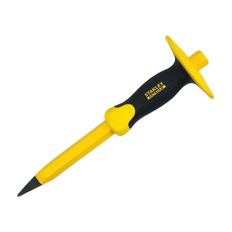 Stanley® Hand Tools FatMax® Concrete Chisel with Guard 300 x 19mm (12 x 3/4in) STANLEY® Hand Tools - RockBottom Nothampton
