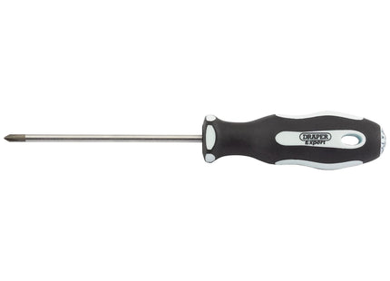 Draper Cross Slot Soft Grip Screwdriver, No.0 x 75mm 34982 Draper - Town Tools 