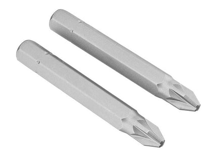 Irwin® Pozidriv Insert Bits PZ2 50mm (Pack 2) IRWIN® - RockBottom Northampton