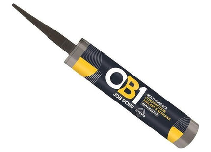Ob1® Hybrid Sealant & Adhesive Anthracite 290ml OB1® - RockBottom Nothampton