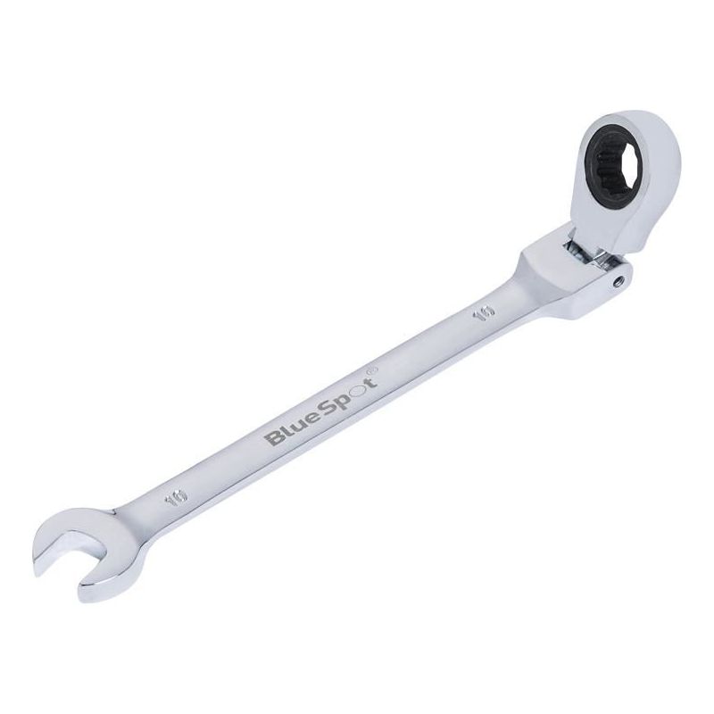 Bluespot Tools 180° Flexible Head Ratchet Spanner 10mm BlueSpot Tools - RockBottom Northampton