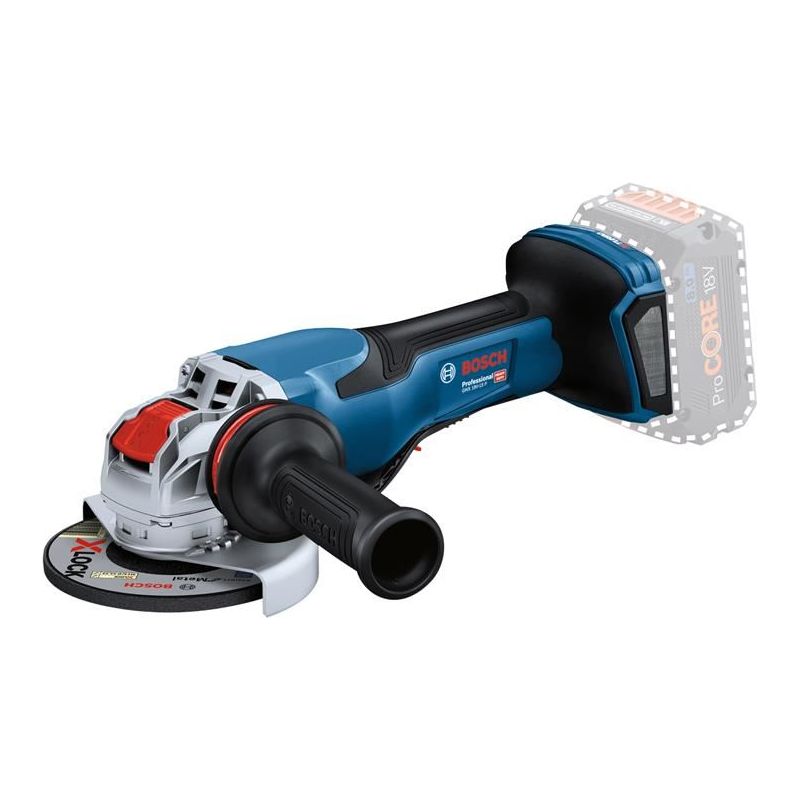 Bosch GWX 18V-15 P Professional BITURBO Angle Grinder 125mm 18V Bare Unit Bosch - RockBottom Northampton