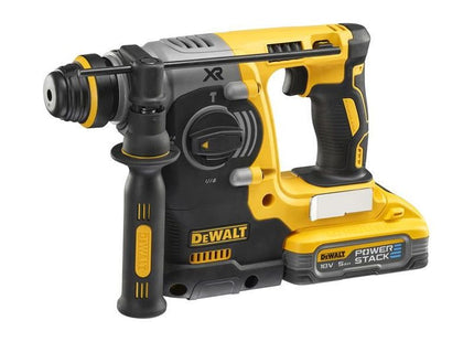Dewalt Power Tools DCH273H2T XR Brushless SDS Plus 3 Mode Hammer 18V 2 x POWERSTACK™ 5.0Ah Li-ion DeWALT Power Tools - RockBottom Northampton