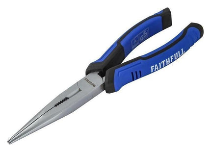 Faithfull Long Nose Pliers 200mm (8in) Faithfull - RockBottom Northampton