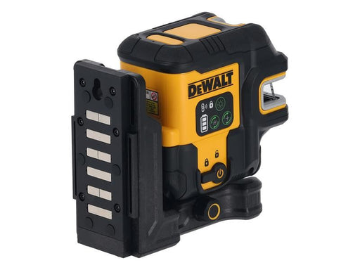 DeWALT Power Tools DCLE14251GB USB Cross Line Green Beam Laser + Five Spot DeWALT Power Tools - RockBottom Northampton