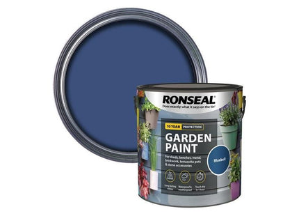 Ronseal Garden Paint Bluebell 2.5 litre Ronseal - RockBottom Nothampton