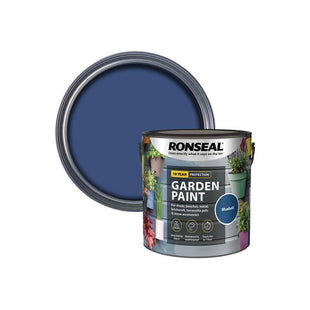 Ronseal Garden Paint Bluebell 2.5 litre Ronseal - RockBottom Nothampton