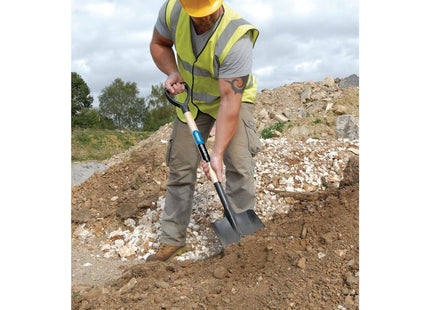 Draper Square Mouth Builders Shovel with Hardwood Shaft 10904 Draper - Town Tools 