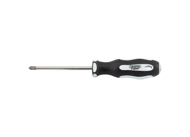 Draper PZ TYPE Soft Grip Screwdriver, No.2 x 100mm 34999 Draper - Town Tools 