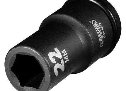 Draper Draper Hi-TORQ Deep Impact Socket, 3/4" Sq. Dr., 22mm Draper - Town Tools