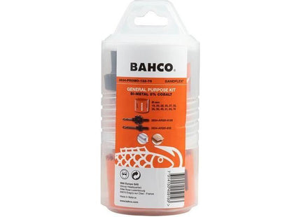 Bahco Plumber's Bi-Metal Holesaw Set, 14 Piece Bahco - RockBottom Northampton