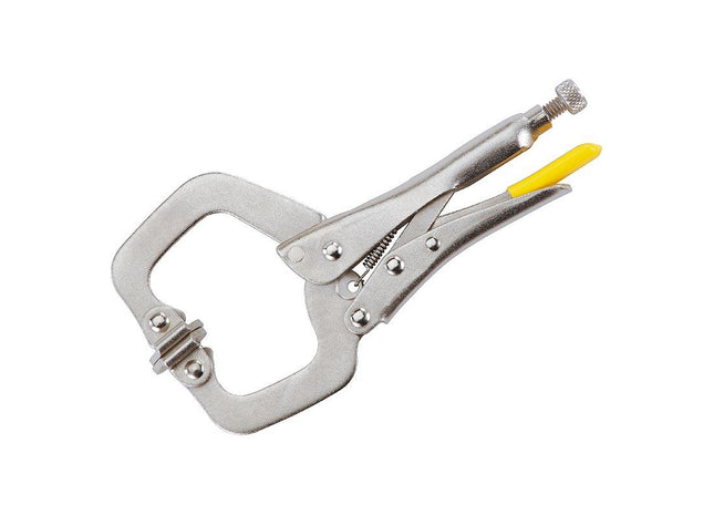 Stanley® Hand Tools Locking C-Clamp with Swivel Tips 170mm STANLEY® Hand Tools - RockBottom Nothampton