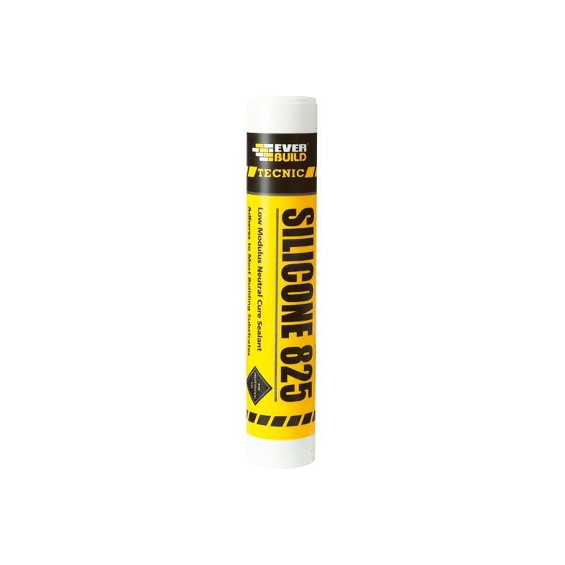 Everbuild Sika Tecnic Silicone 825 Brick Red 380ml Everbuild Sika - RockBottom Northamptin