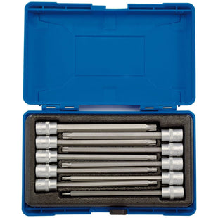 Draper TX-STAR Long Socket Bit Set, 3/8" Sq. Dr., 150mm (10 Piece) Draper - Town Tools 