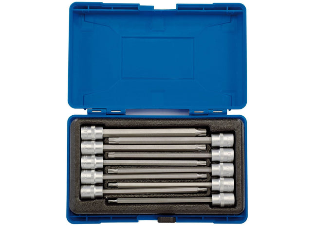 Draper TX-STAR Long Socket Bit Set, 3/8" Sq. Dr., 150mm (10 Piece) Draper - Town Tools 