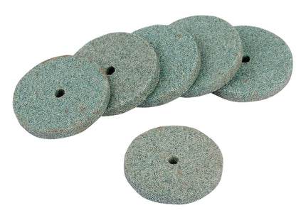 Draper Tube of 6 22mm 80 Grit Grinding Wheels for 95W Multi-Tool Kit 44455 Draper - Town Tools 