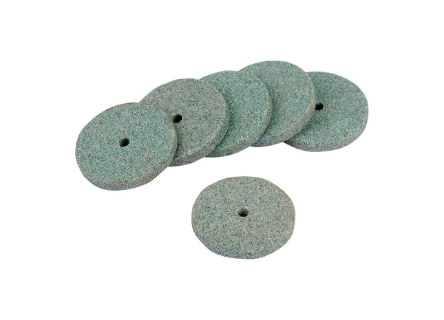 Draper Tube of 6 22mm 80 Grit Grinding Wheels for 95W Multi-Tool Kit 44455 Draper - Town Tools 