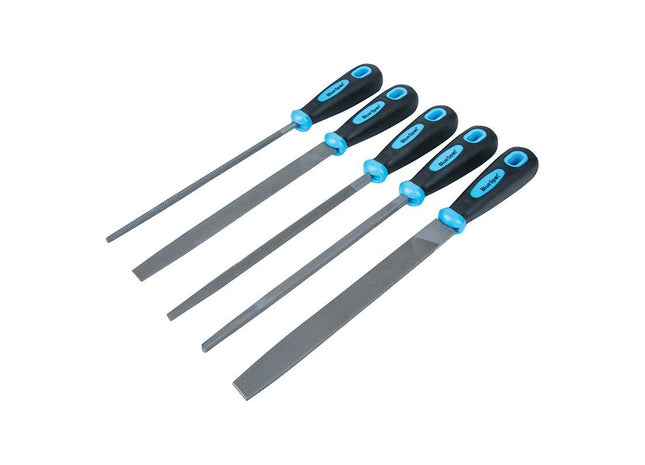 Bluespot Tools Soft Grip Handled File Set, 5 Piece BlueSpot Tools - RockBottom Northampton