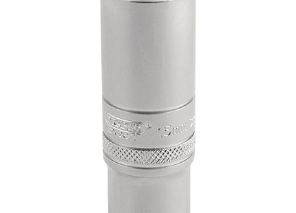Draper 6 Point Metric Deep Socket, 3/8" Sq. Dr., 15mm 16583 Draper - Town Tools 